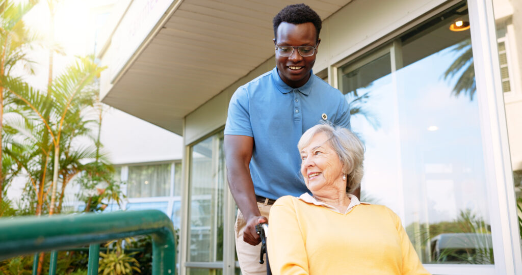 Caring for an elderly loved one